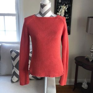 🎉Ann Taylor Orange Knit Sweatee